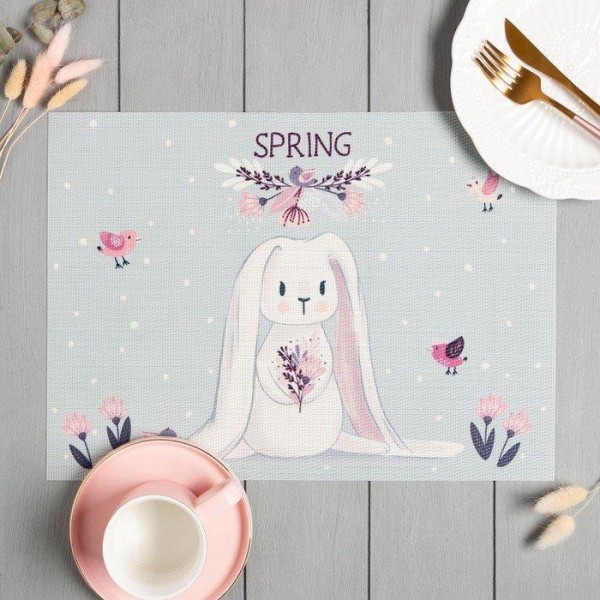 Салфетка на стол Доляна "SPRING" ПВХ 40*29см