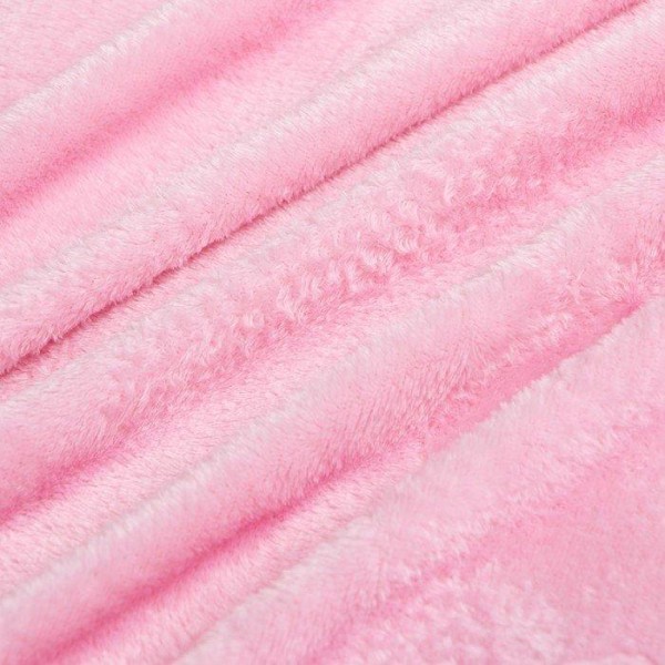 Плед "Этель", р-р 130х180 см, розовый 100% п/э